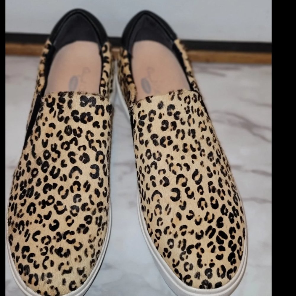 Dr. Scholl's Leta Slip On Comfort Shoe, Women's Size 9 M, Tan/Black